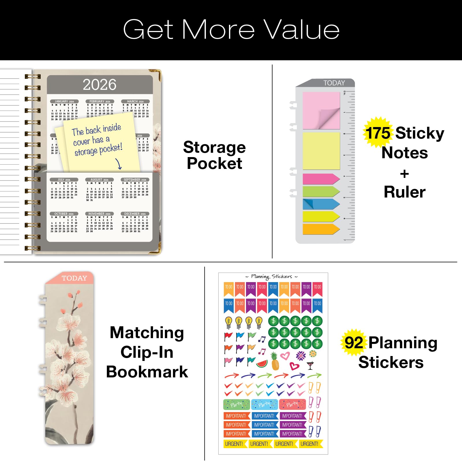 2025 Hardcover Planner - 5.5