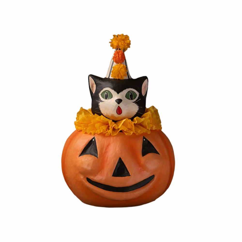 Bethany Lowe Designs Cecil's Hang Out 14 Paper Mache Halloween Display - Spooky Home Decor for Fall & Party Decoration