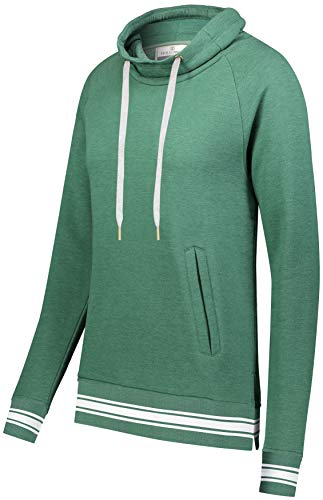 Dark Green Heather/White