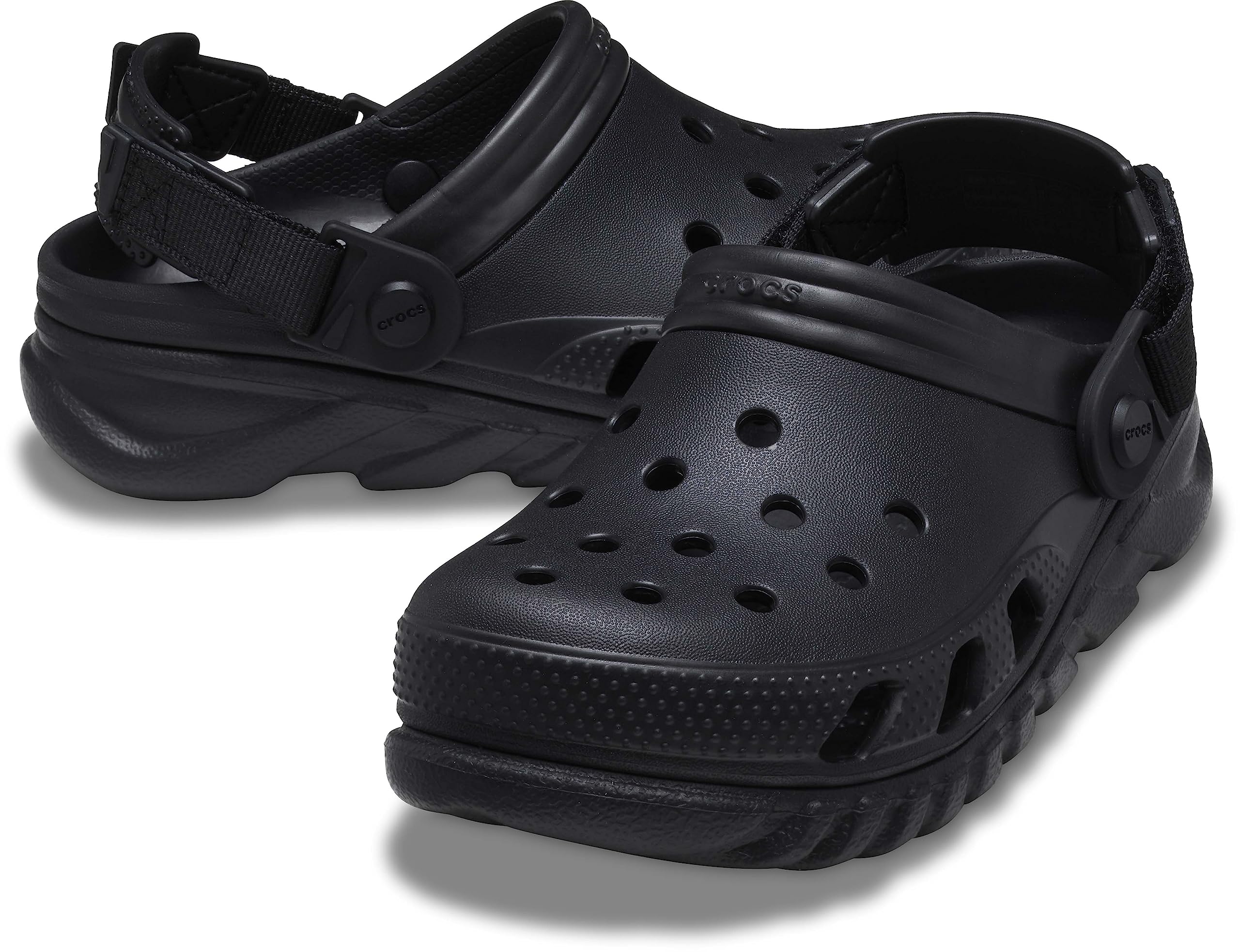 Crocs Unisex-Child Duet Max II Clog | Comfortable Kids Water Shoes for Beach, Pool & Outdoor Play | Lightweight & Slip-Resistant Sandals for Boys & Girls