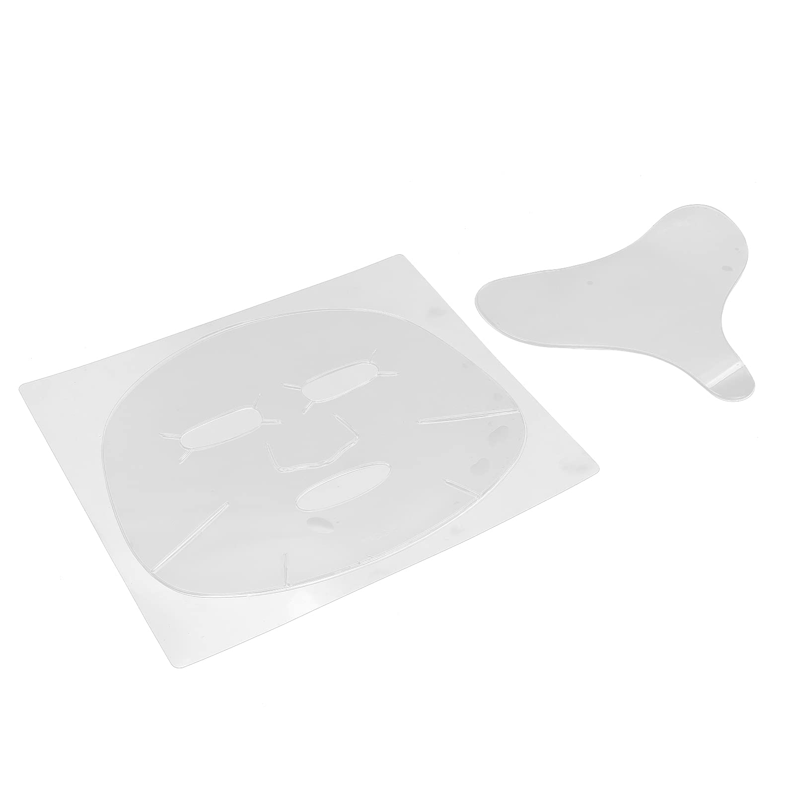 2 in 1 Reusable Silicone Face & Chest Wrinkle Pads Set - Anti-Aging Skincare Patch for Forehead, Neck & Décolleté - Perfect for Home Spa, Night Care & Gift Giving