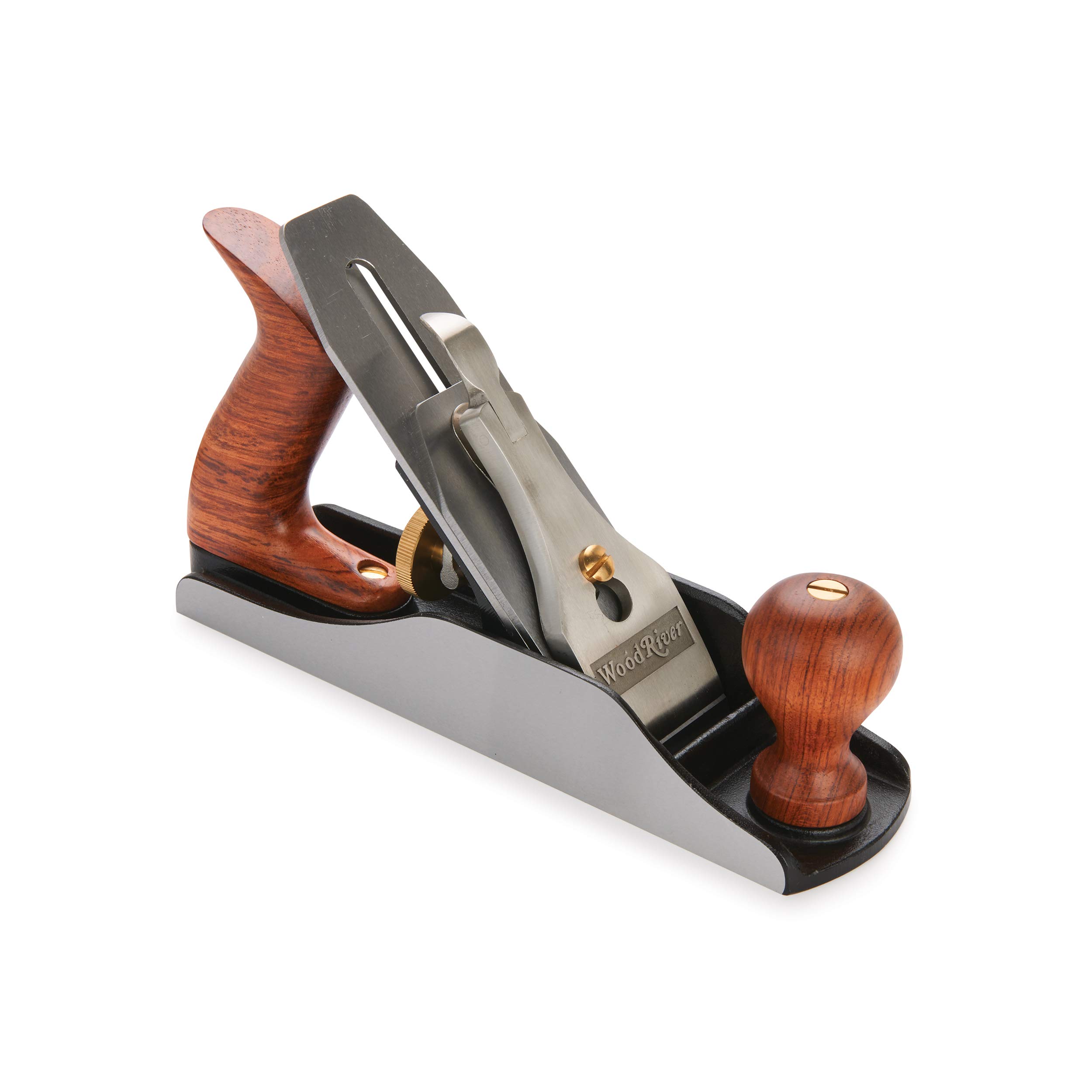 WOODRIVER #4 Smoothing Bench Plane - Premium V3 Model for Woodworking & Carpentry Projects - Perfect for Fine Finishing & Surface Smoothing
