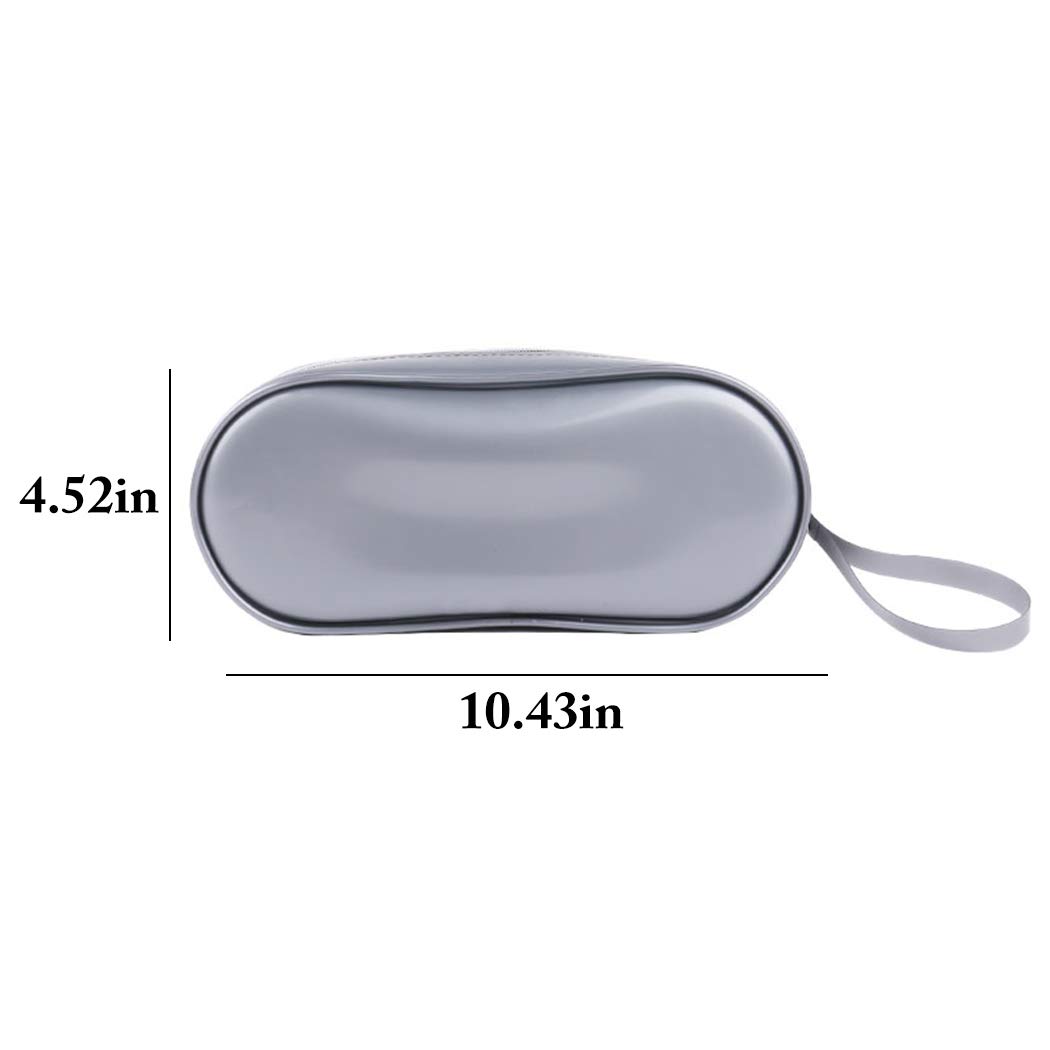 JUSTDOLIFE Large Waterproof Makeup Bag - Spacious Travel Cosmetic Organizer & Toiletry Case for Women | Perfect for Vacation, Gym, and Daily Essentials Storage