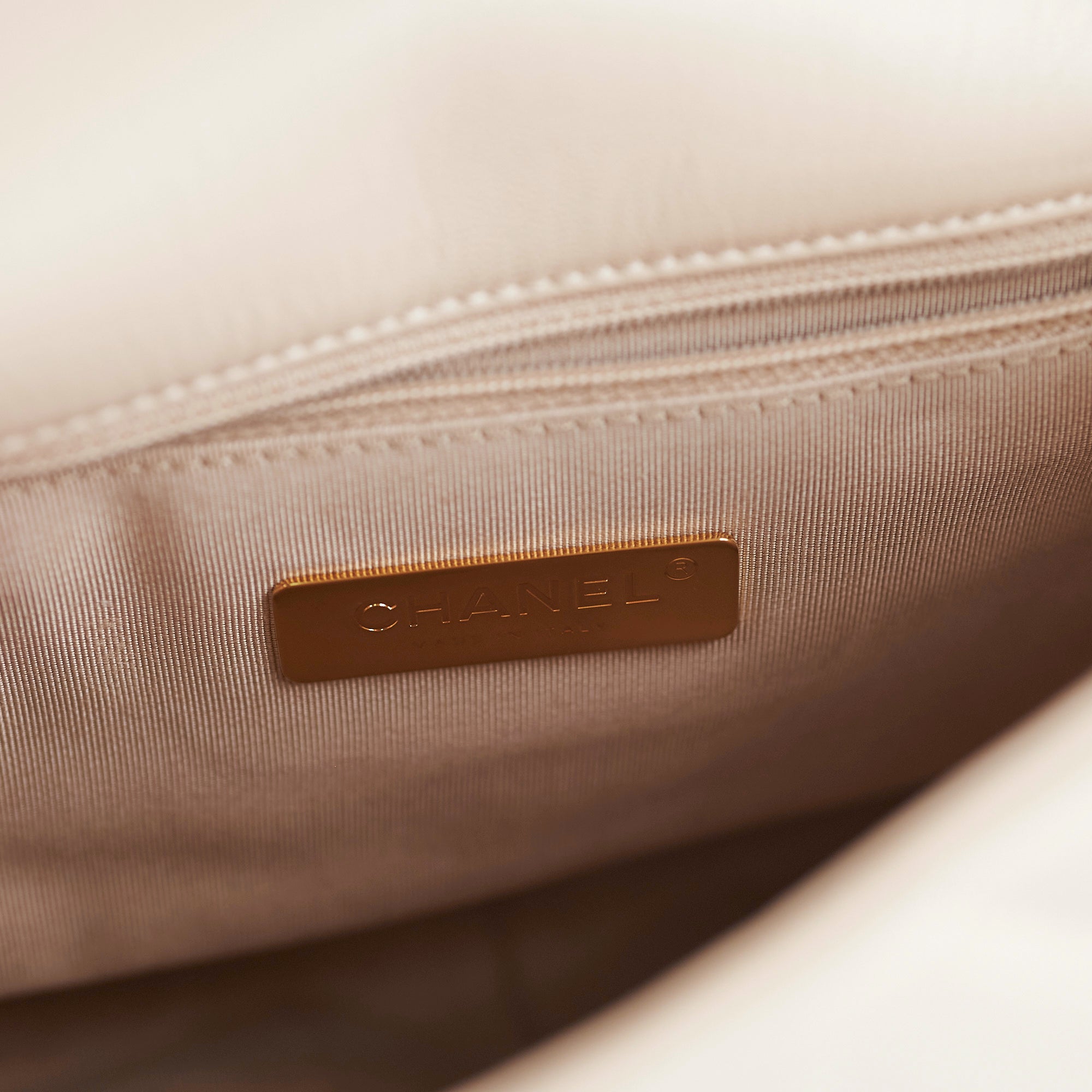 Chanel 19 Small Beige Leather Crossbody Bag - Luxury Designer Handbag for Women | Perfect for Date Night, Shopping & Travel