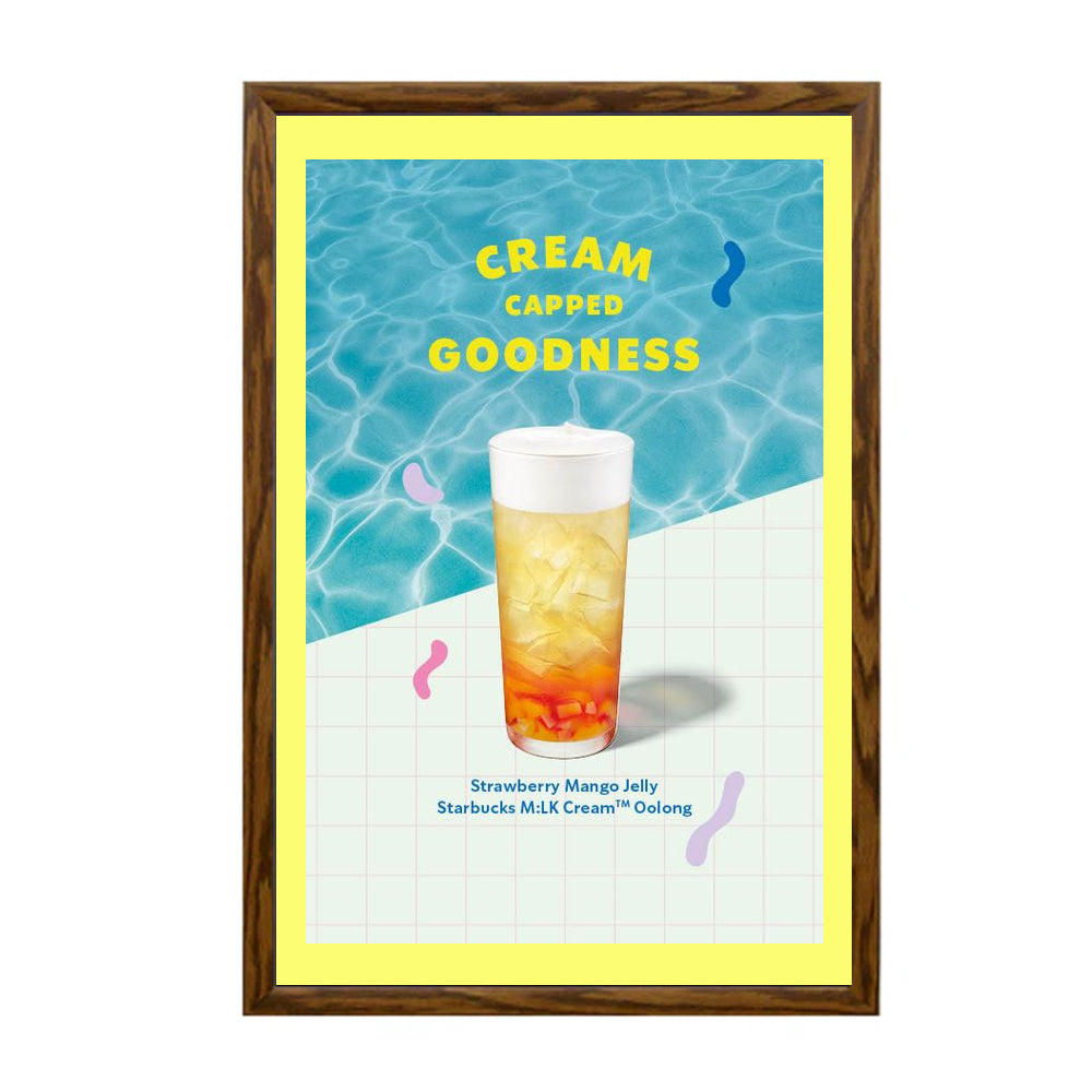 Premium 11x17 Designer Wood Snap Frames for Posters - 3 Wide Matboard Display - Perfect for Art Galleries, Offices & Home Decor
