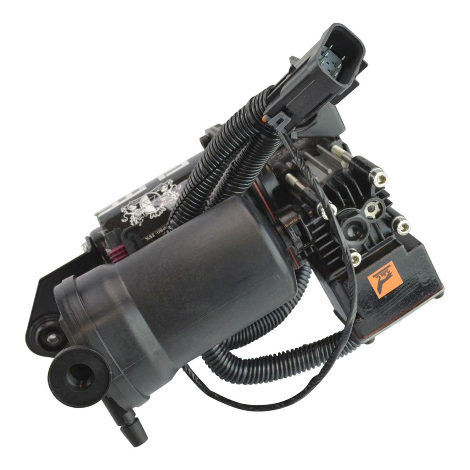 Air Ride Suspension Compressor Kit with Dryer & Rear Shock Absorber - 3 Piece Set for Smooth Ride & Enhanced Vehicle Performance | Perfect for Trucks, SUVs & Custom Cars