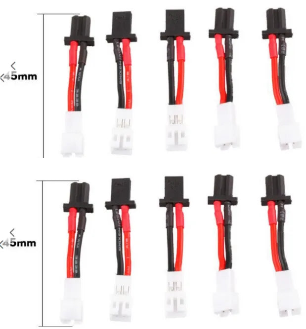 GNB27 22AWG to PH2.0 Adapter Cable - 10 Pack | High-Quality Connector Wire for DIY Electronics, RC Drones, and 3D Printers | Fast Shipping in USA