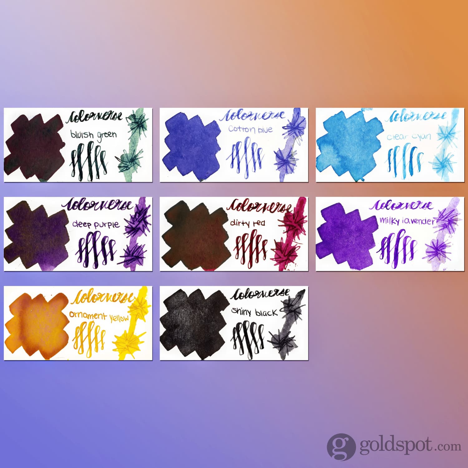 Colorverse Project Bottled Ink - 65mL Bluish Green Fountain Pen Ink for Calligraphy, Journaling & Artistic Writing