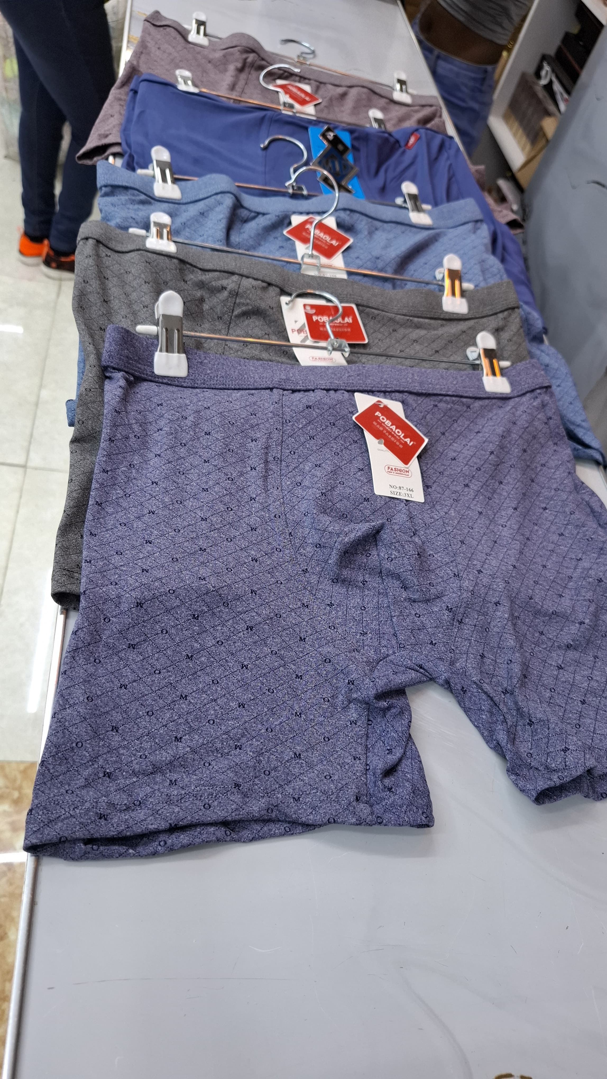 Men's Printed Boxer Briefs 5-Pack - Soft Cotton Underwear for Men - Comfortable & Breathable - Perfect for Everyday Wear, Gym & Travel
