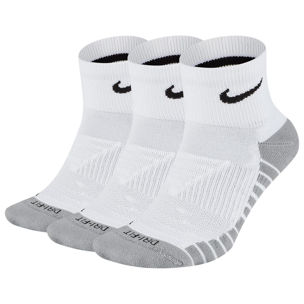 Nike Everyday Max Cushioned Ankle Socks 3-Pack - White | Ultra Soft Athletic Socks for Running, Gym & Daily Wear