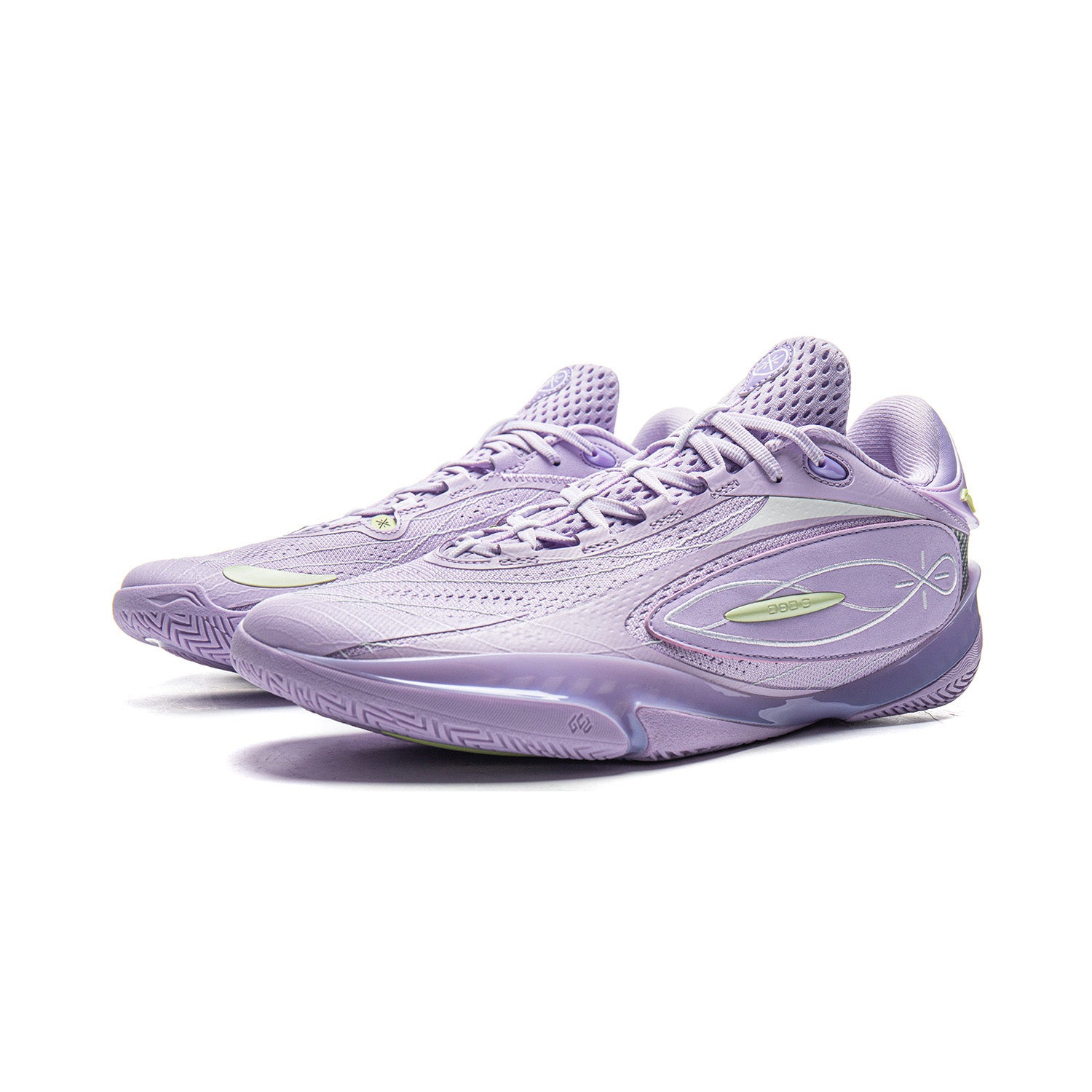 Wade 808 5 Ultra Lavender Basketball Shoes - Lightweight Performance Sneakers for Men - Perfect for Indoor & Outdoor Court Play