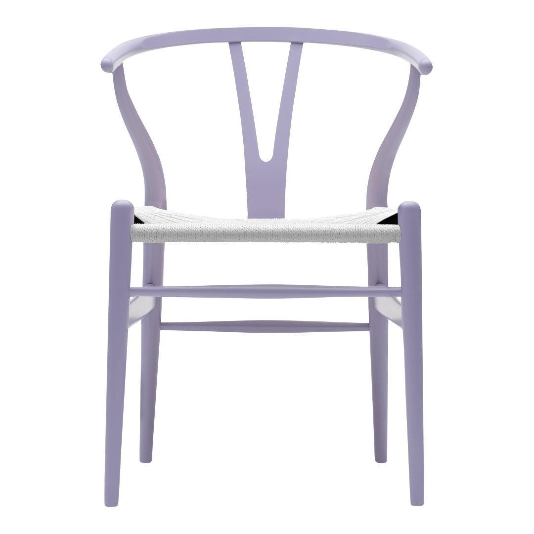 CH24 Wishbone Chair - Modern Scandinavian Dining Chair in Soft Colors | Perfect for Dining Rooms, Kitchens, and Home Offices