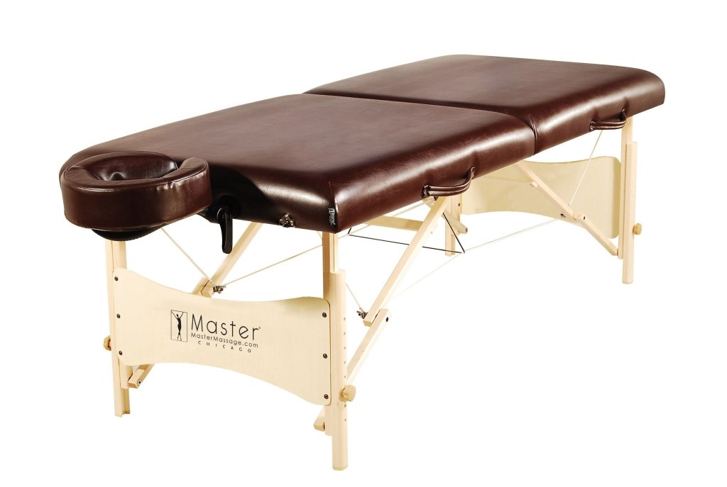 30'' Balboa Portable Massage Table with Adjustable Height & Ambient Light - Professional Foldable Massage Bed for Home, Spa, or Physical Therapy Sessions