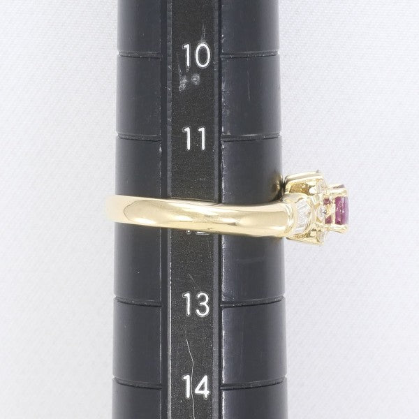 18K Yellow Gold Ruby and Diamond Ring for Women - Elegant Vintage Style Jewelry for Engagement, Wedding, Anniversary & Special Occasions