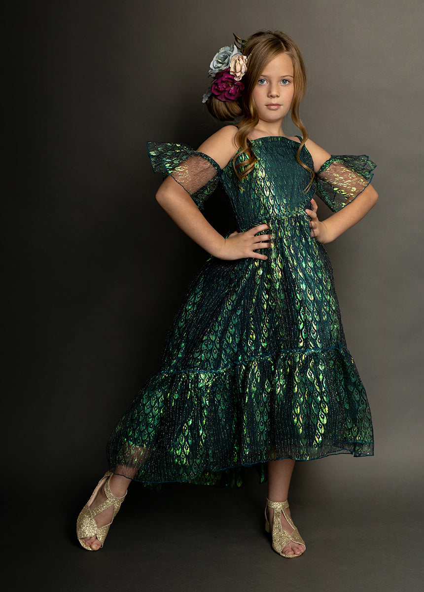 Chloe Oil Slick Print Dress for Women | Elegant Party & Evening Wear | Perfect for Date Night, Cocktail Parties & Special Occasions