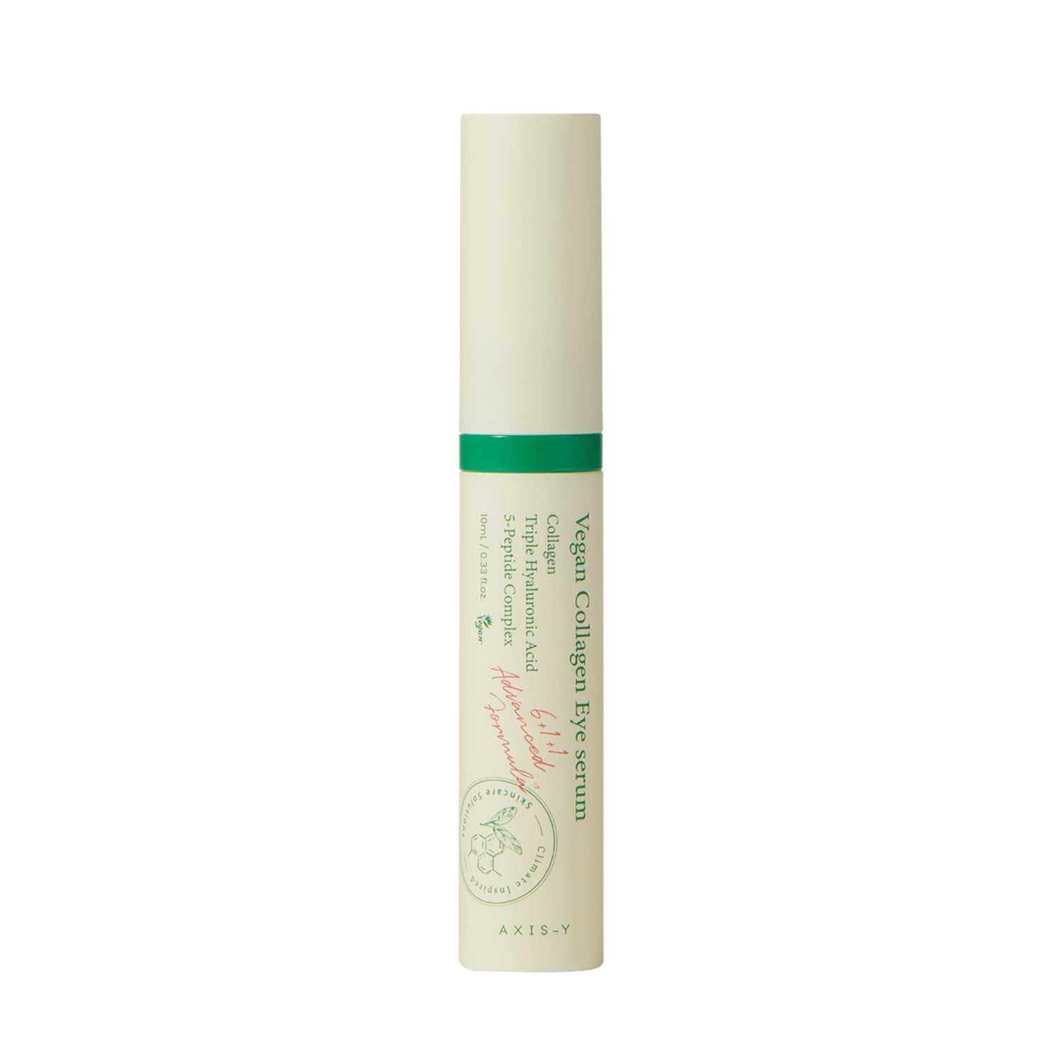 AXIS Y Vegan Collagen Eye Serum 10ml | Dark Circle & Wrinkle Treatment | Cruelty-Free Eye Cream for Brightening & Hydration | Perfect for Night Routine & Travel Skincare