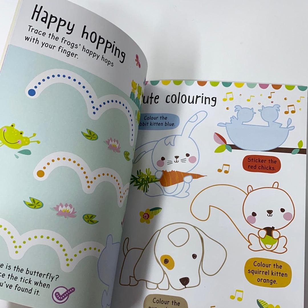 Big Stickers for Little Hands - Adorable Baby Animals Stickers for Kids | Perfect for Scrapbooking, Nursery Decor & Toddler Activities