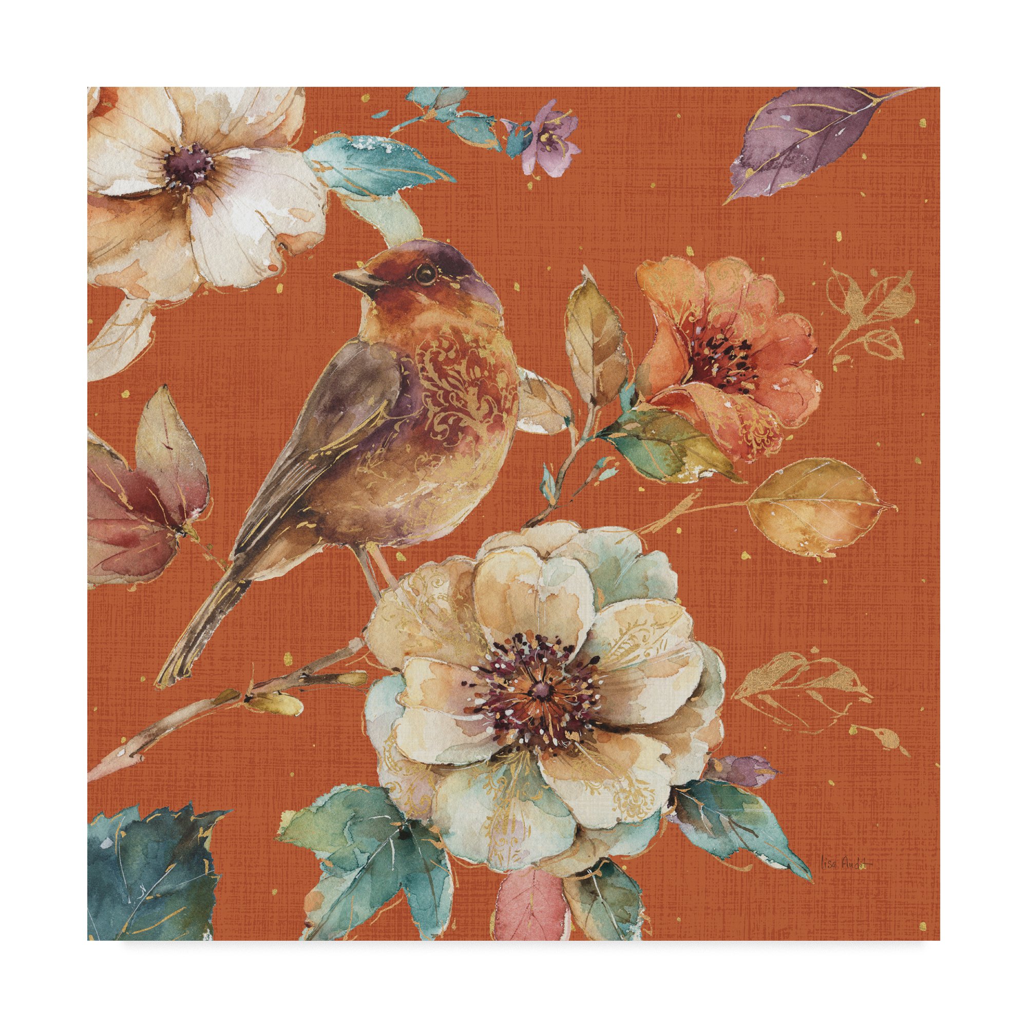 Trademark Fine Art Lisa Audit Multicolor Canvas Print - Perfect for Home Decor, Office & Living Room Wall Art