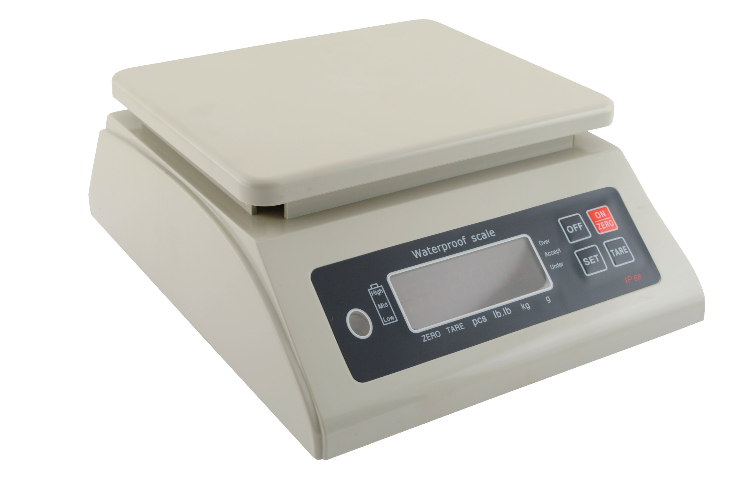 66lb Capacity Digital Plastic Parts Scale - Portable & Accurate for Shipping, Postal, Kitchen, and Industrial Use