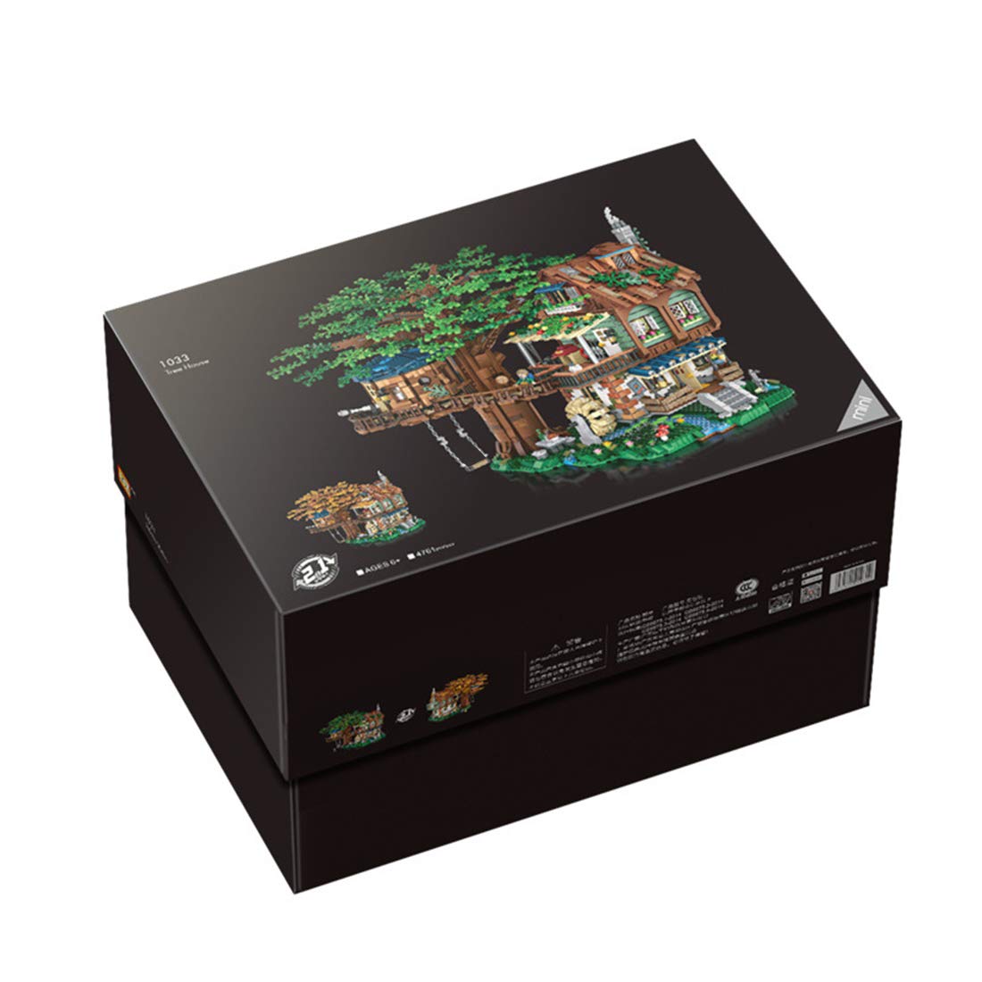 4761-Piece Myste Architecture Treehouse Building Set with Swing - MOC Modular House Construction Toy, Compatible with Lego Ideas 21318 - Perfect for Creative Play, Home Decor & Gift Giving