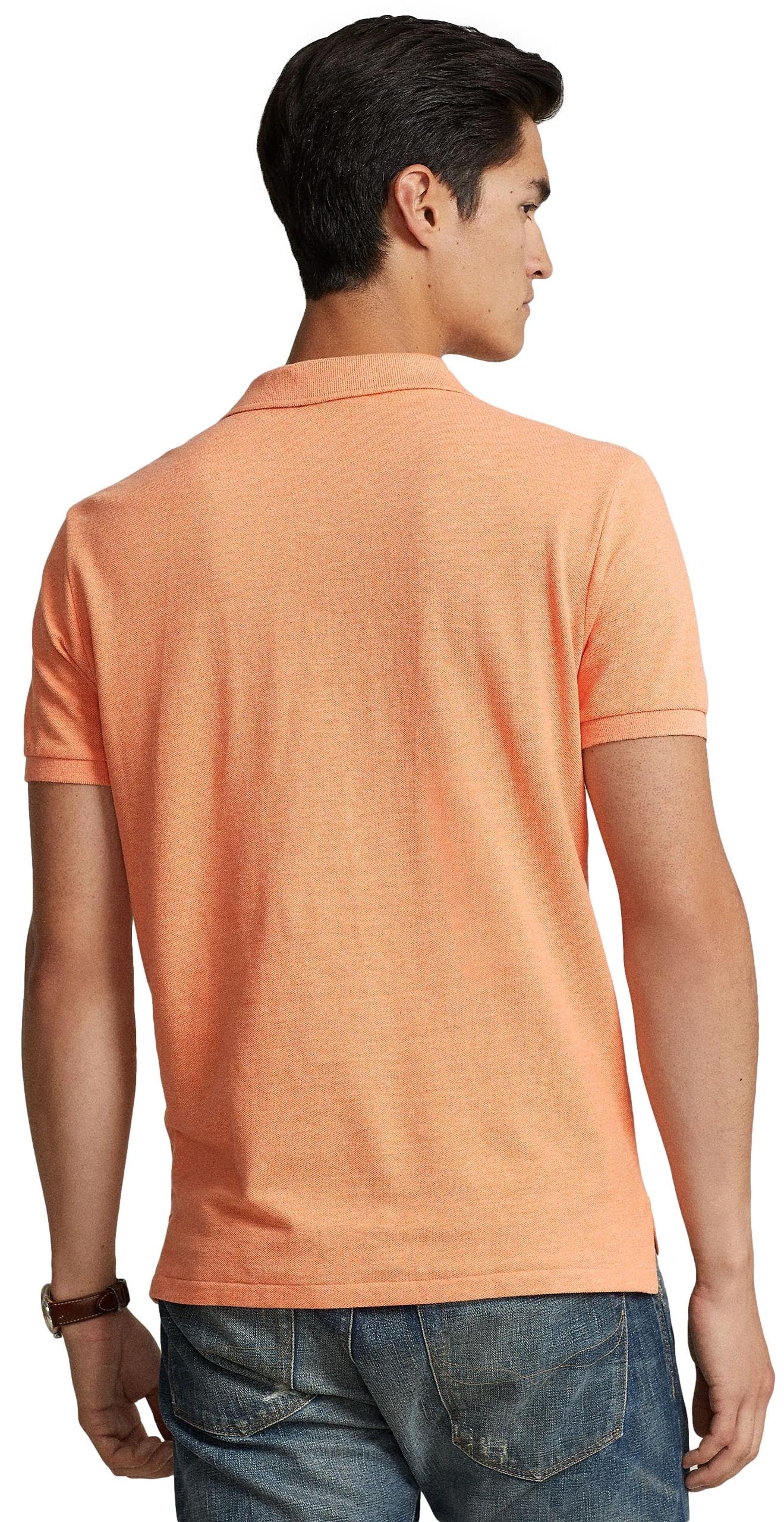 POLO RALPH LAUREN Men's Classic Fit Polo Shirt - Breathable Cotton, Slim Fit, Casual & Office Wear - Perfect for Golf, Business Meetings & Weekend Outings