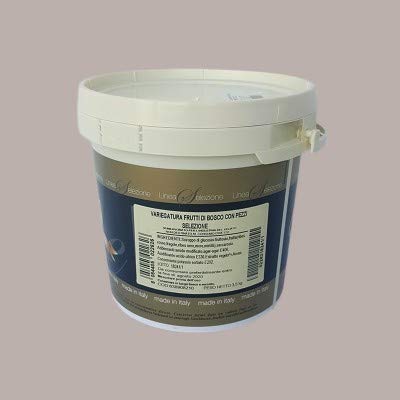 LUCGEL 3.5Kg Mixed Berry Sauce for Ice Cream & Pastry - Premium Variegated Dessert Topping for Cakes, Gelato & Baking