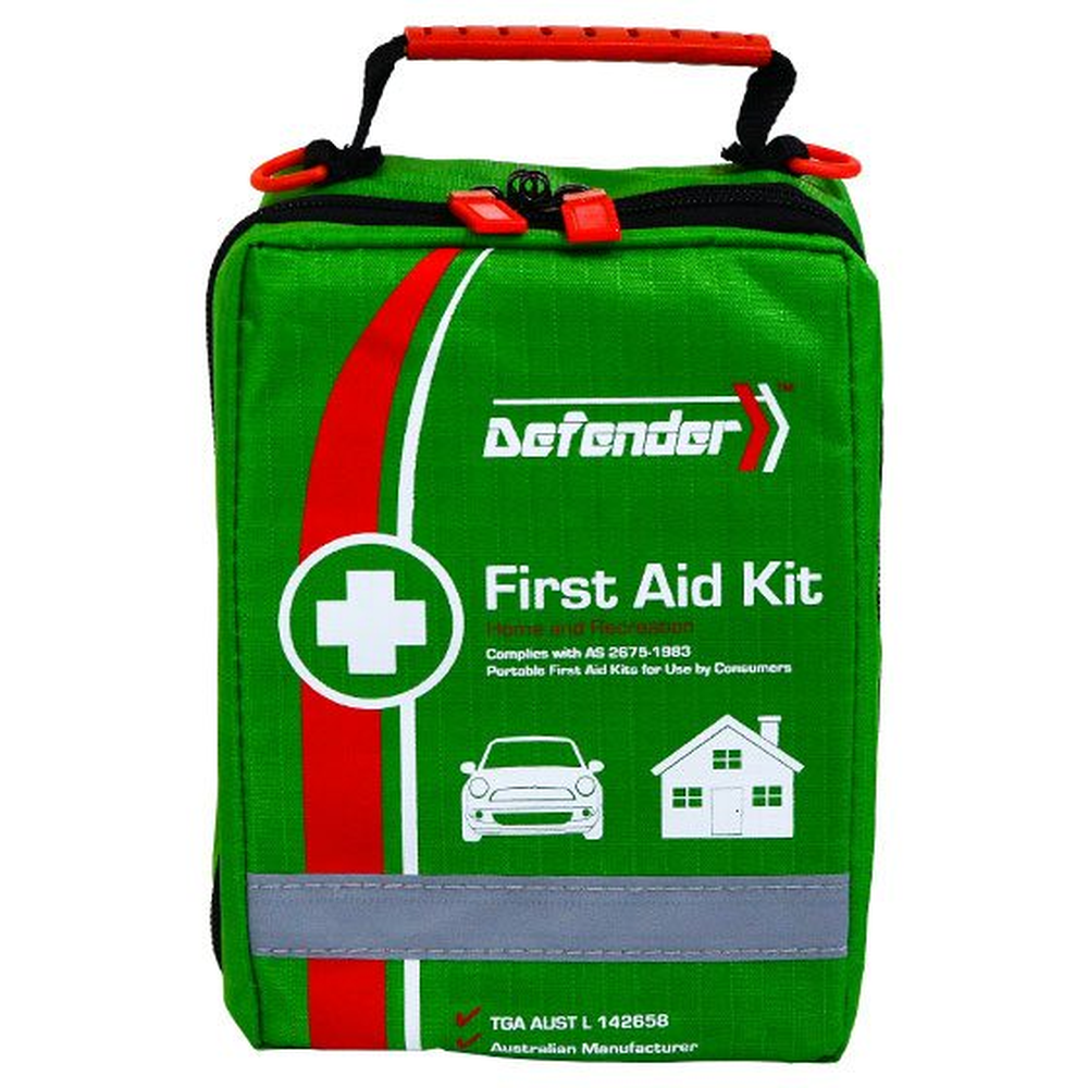 Custom Printed 3 Series Softpack First Aid Kit - 13cm x 9cm x 19.5cm Compact Size for Home, Office, Travel & Emergency Preparedness