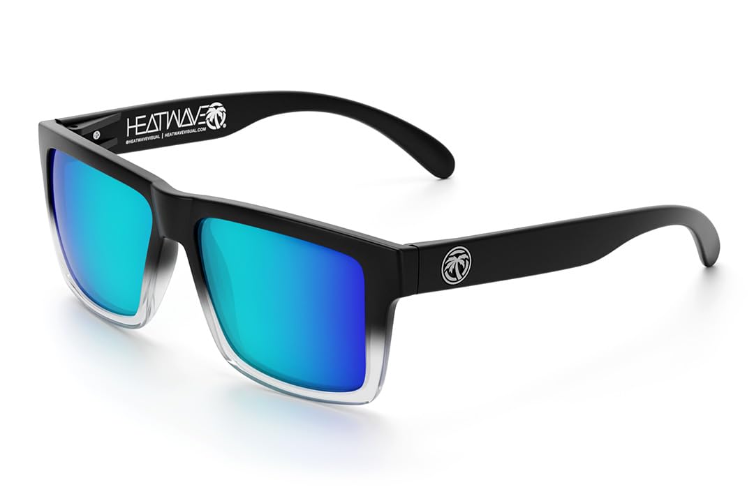 Heat Wave Visual Vise Sunglasses - Polarized UV Protection for Men & Women - Stylish Outdoor Sports, Driving, Beach & Travel Accessories