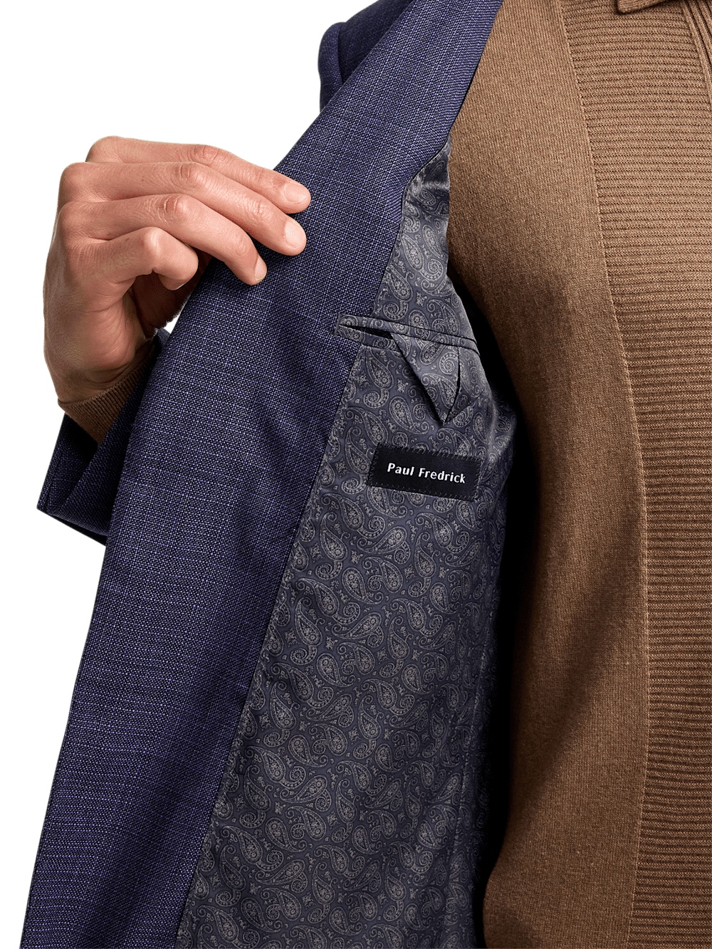 Premium Wool Single Breasted Notch Lapel Blazer for Men - Elegant Purple Business & Formal Jacket - Perfect for Office, Weddings & Special Occasions