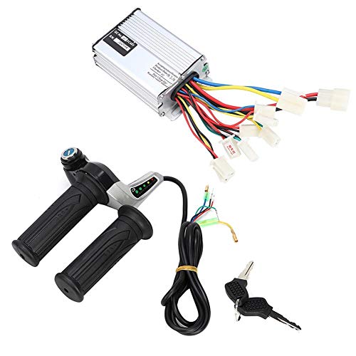48V 1000W Electric Bike Speed Controller with Throttle Grip - Compatible with Most E-Bikes | Perfect for Commuting, Mountain Biking & Urban Riding | Safety Enhanced Motor Control System