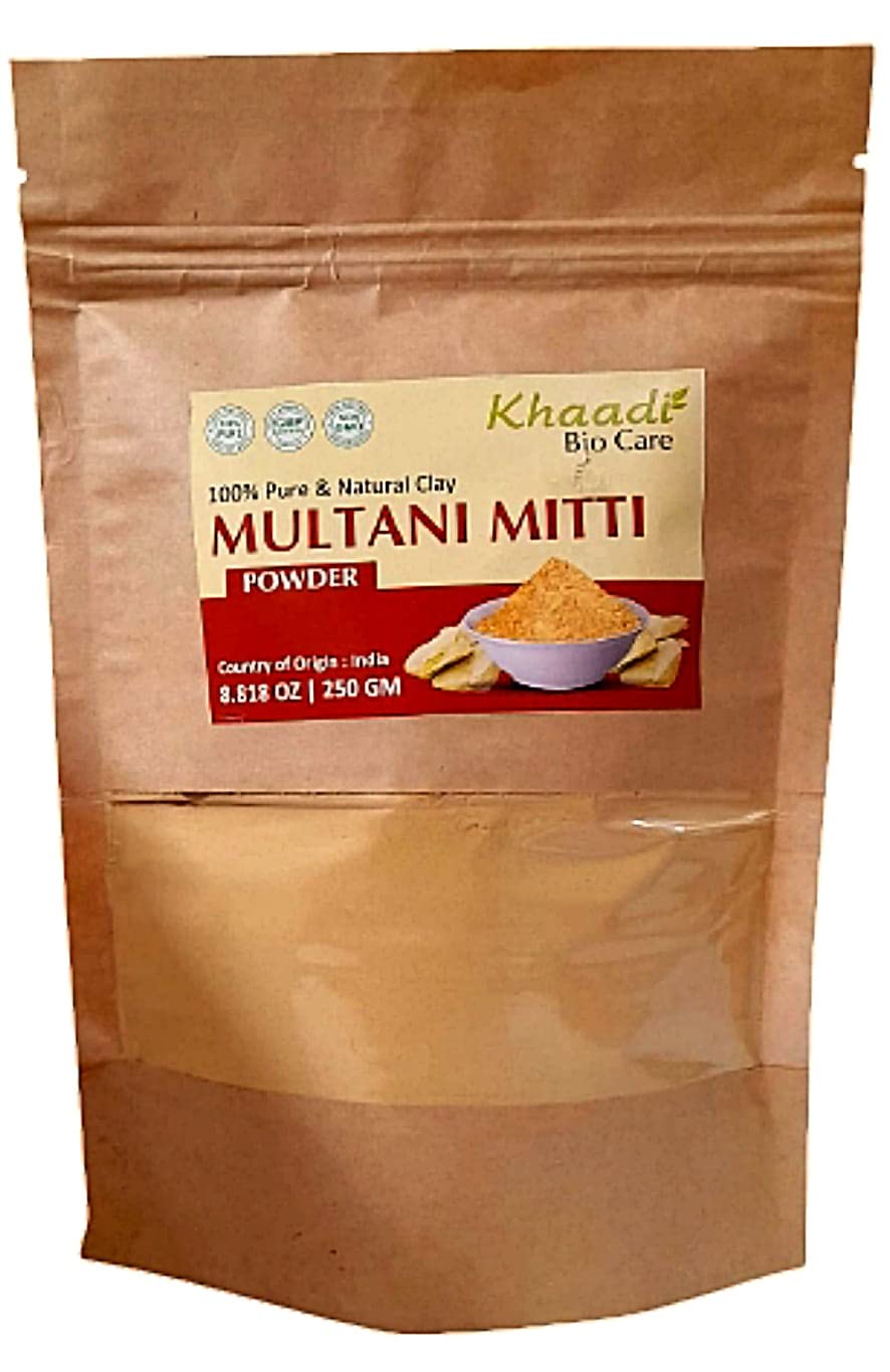Khaadi Biocare Complete Skin Treatment Combo - 250g Multani Mitti Clay, 250g Neem Leaves Powder & 250g Orange Peel Powder (750g Total) for Acne, Brightening & Glowing Skin | DIY Face Mask for Oily, Dry & Sensitive Skin Care
