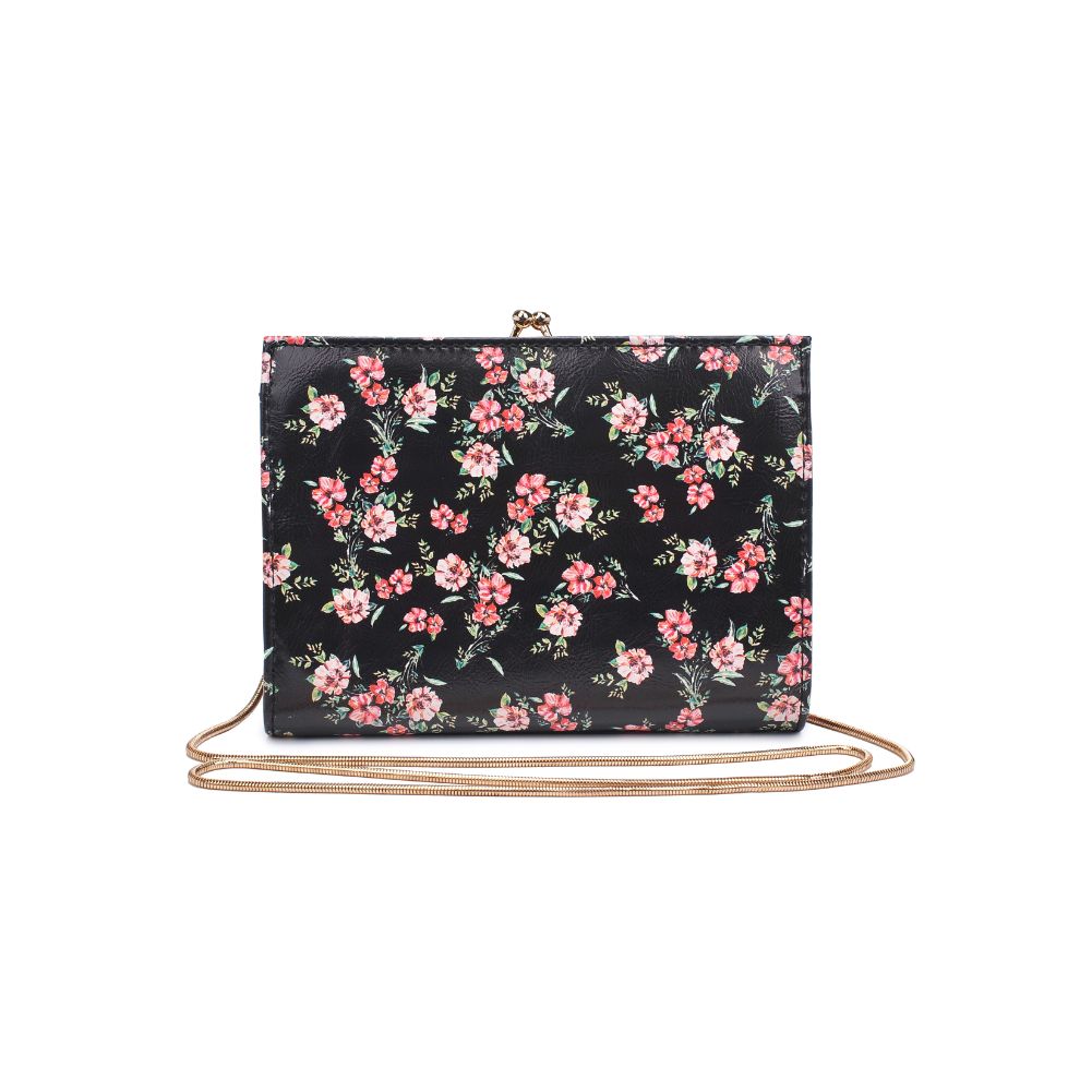Elegant Floral Clutch Purse for Women - Fashionable Evening Bag with Hand Strap - Perfect for Weddings, Parties & Special Occasions