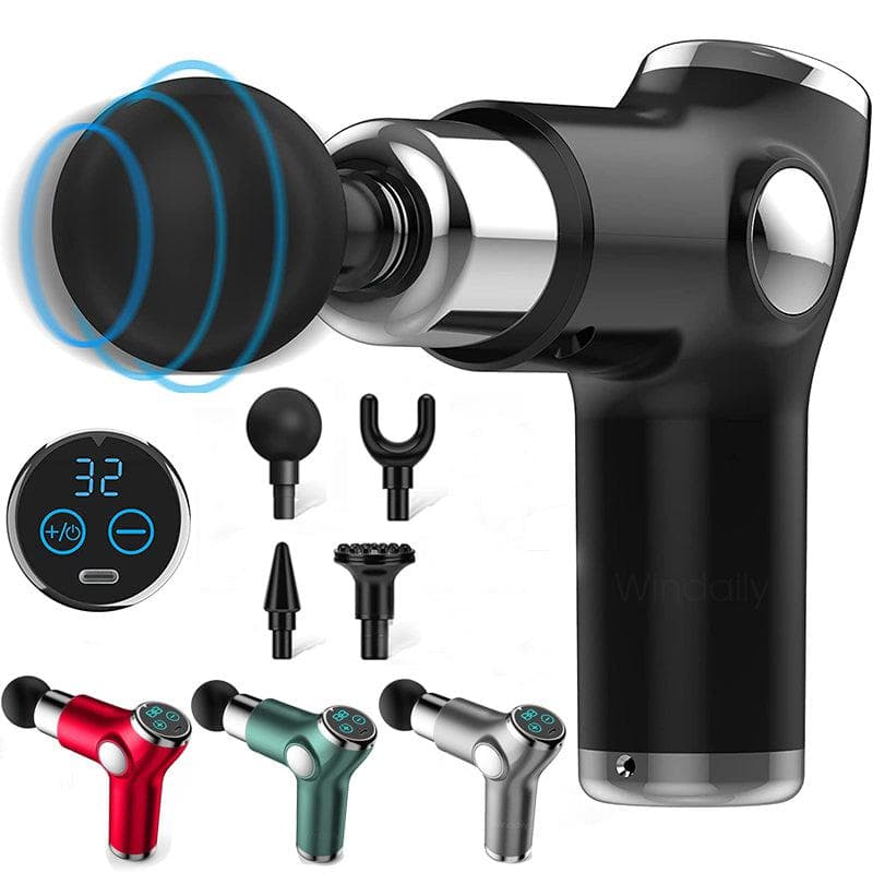 Mini Muscle Massage Gun - Portable Deep Tissue Percussion Massager for Pain Relief & Muscle Recovery - Perfect for Athletes, Gym Lovers & Home Use