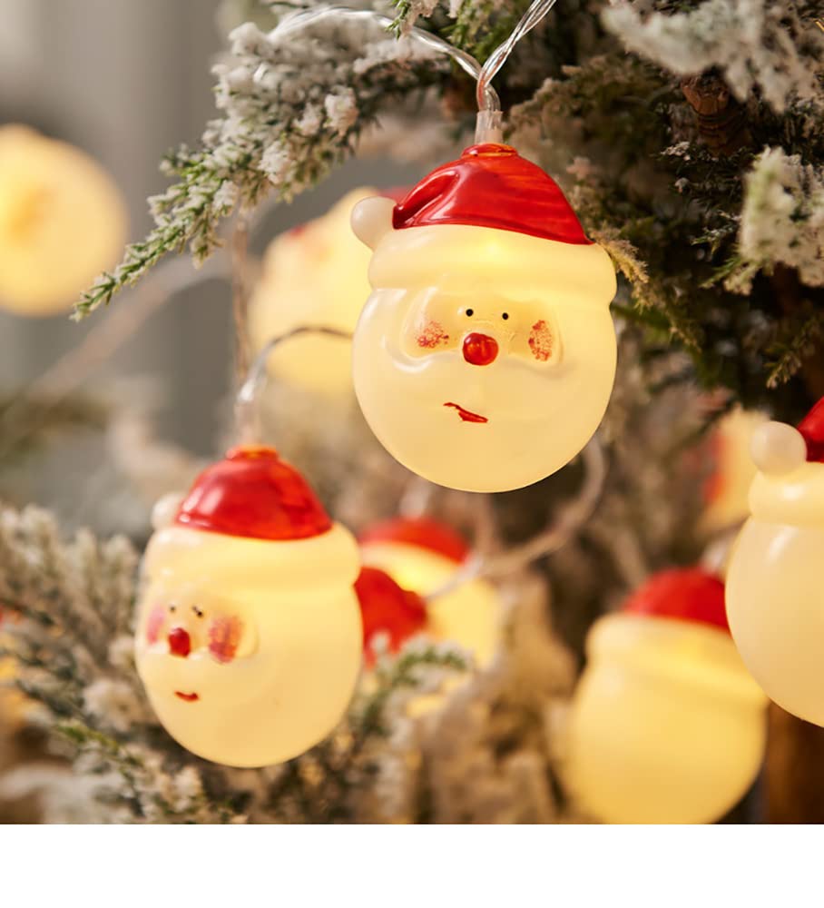 20 LED Warm White Christmas String Lights - Waterproof USB Fairy Lights for Xmas Tree Decorations, Holiday Parties & Indoor/Outdoor Use - Perfect for Home, Garden, and Festive Events