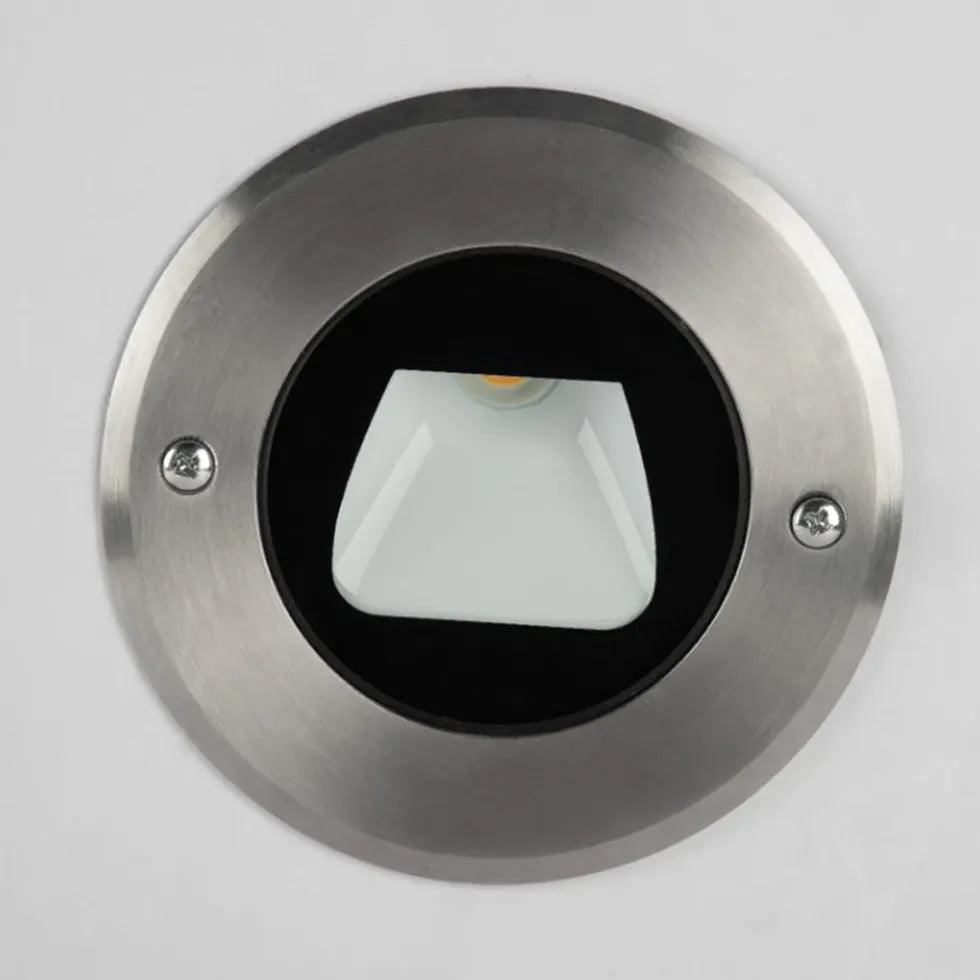 Waterproof Round Recessed Step Outdoor Lights - Durable LED Deck & Stair Lighting for Patio, Garden, Pathway (6 Pack) - Perfect for Outdoor Stairs, Walkways, and Landscape Lighting