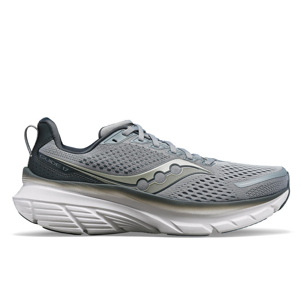Men's Saucony Guide 17 Running Shoes - Lightweight Stability Sneakers for Men with Cushioned Support | Perfect for Road Running, Jogging & Daily Workouts