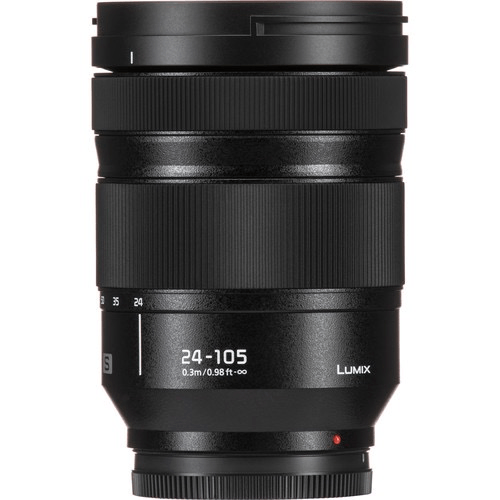 Panasonic Lumix S 24-105mm f/4 Macro OIS Lens - Full Frame Mirrorless Camera Lens with Optical Image Stabilization for Portrait, Travel & Low Light Photography