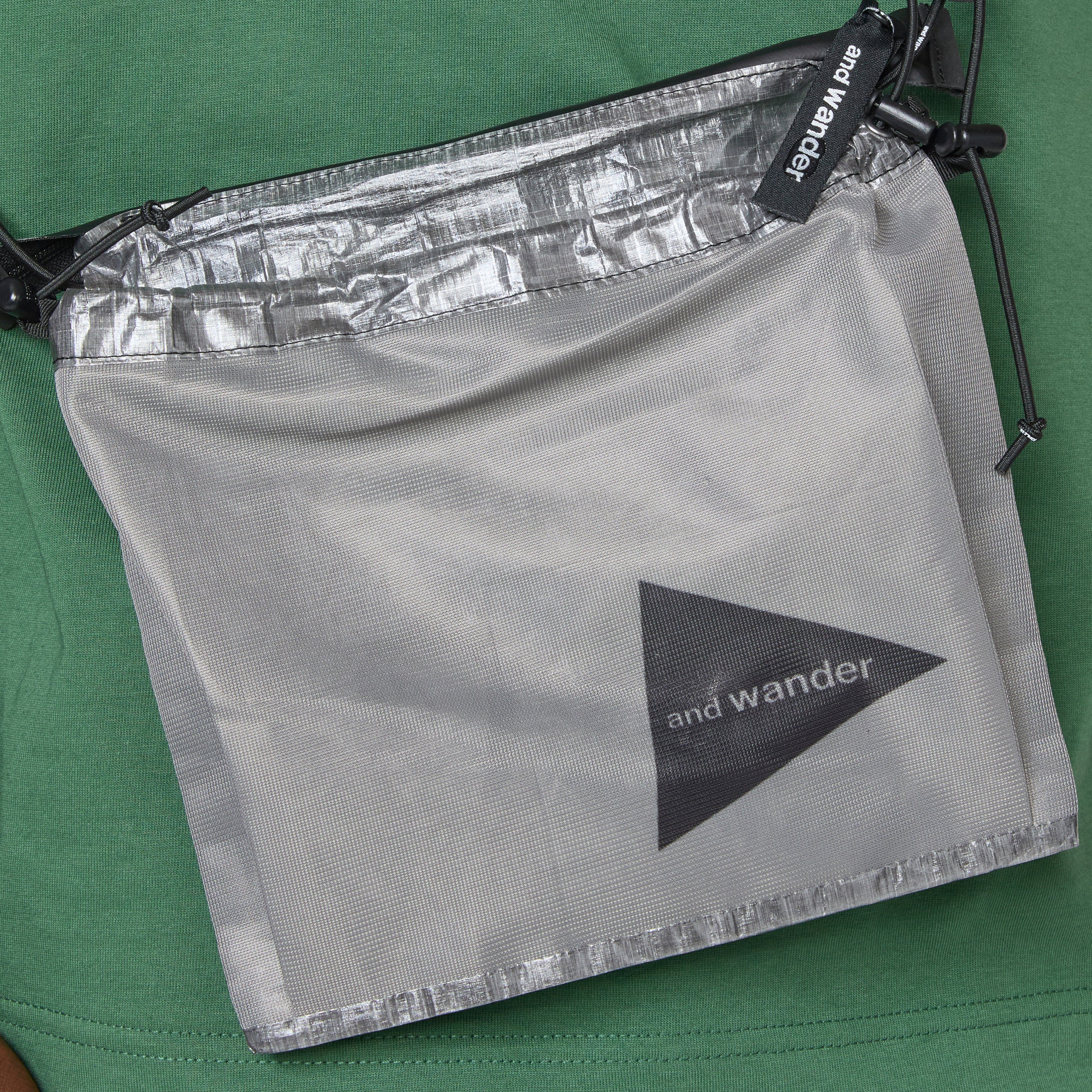 Ultra-Light Dyneema® Crossbody Bag Charcoal - Waterproof & Durable for Outdoor Adventures, Travel & Everyday Use