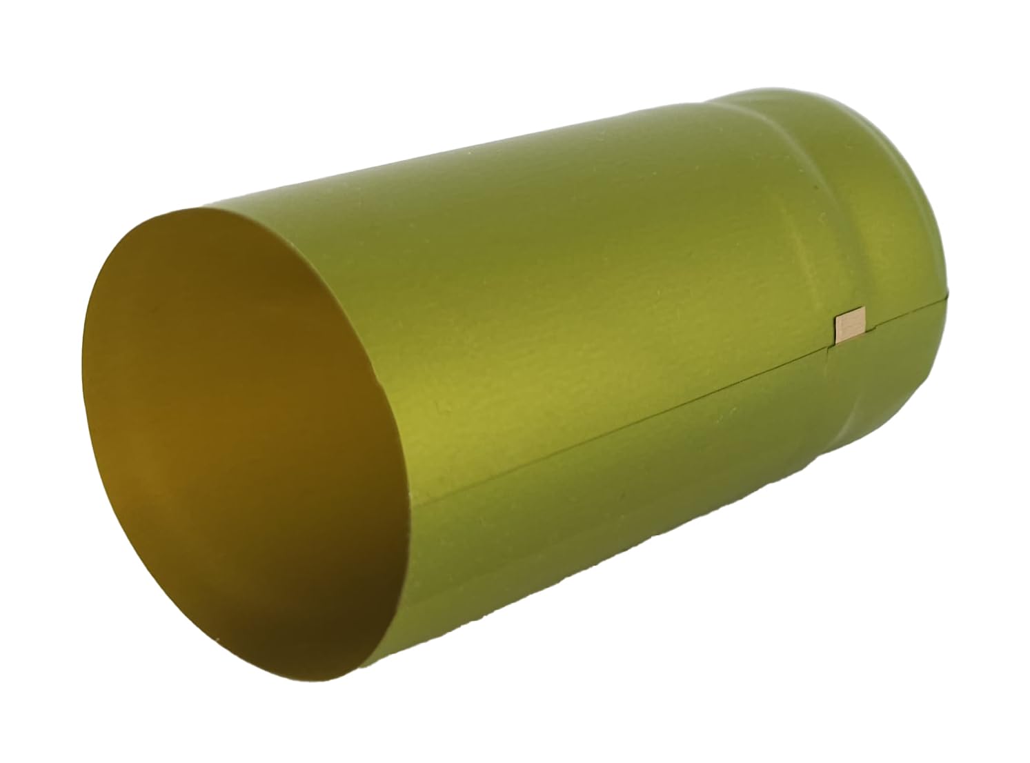 120 Count PVC Heat Shrink Capsules with Tear Tabs for Wine Bottles - Metallic Lime Green | Perfect for Home Brewing, Wine Making & Bottle Sealing
