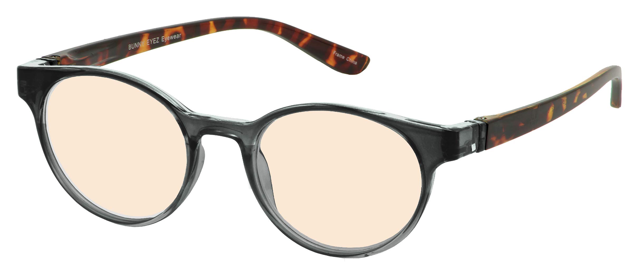 Blue Light Blocking Reading Glasses for Women & Men - Bunny Eyez SOPHIE Anti Glare Computer Glasses with Tiltable & Flippable Frame - Perfect for Office Work, Screen Time & Digital Eye Strain Relief