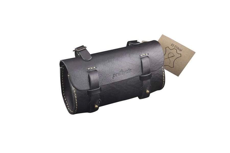 Premium Leather Bicycle Saddlebag - Waterproof Bike Bag for Cycling Commuters & Touring - Perfect for Road Bikes, Mountain Bikes & Urban Cycling Accessories