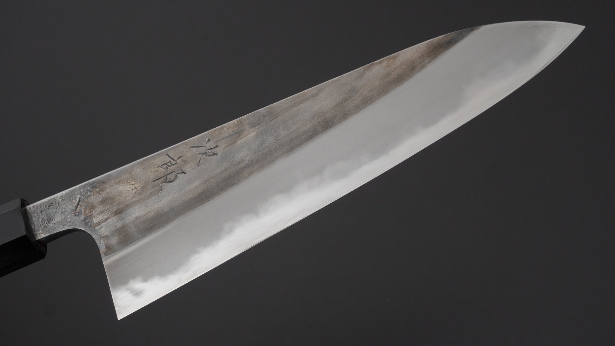 Premium Jiro Tsuchime Wa Gyuto 210mm Japanese Chef Knife with Taihei Tagayasan Handle (#704) - Perfect for Sushi, Sashimi & Precision Meat Cutting
