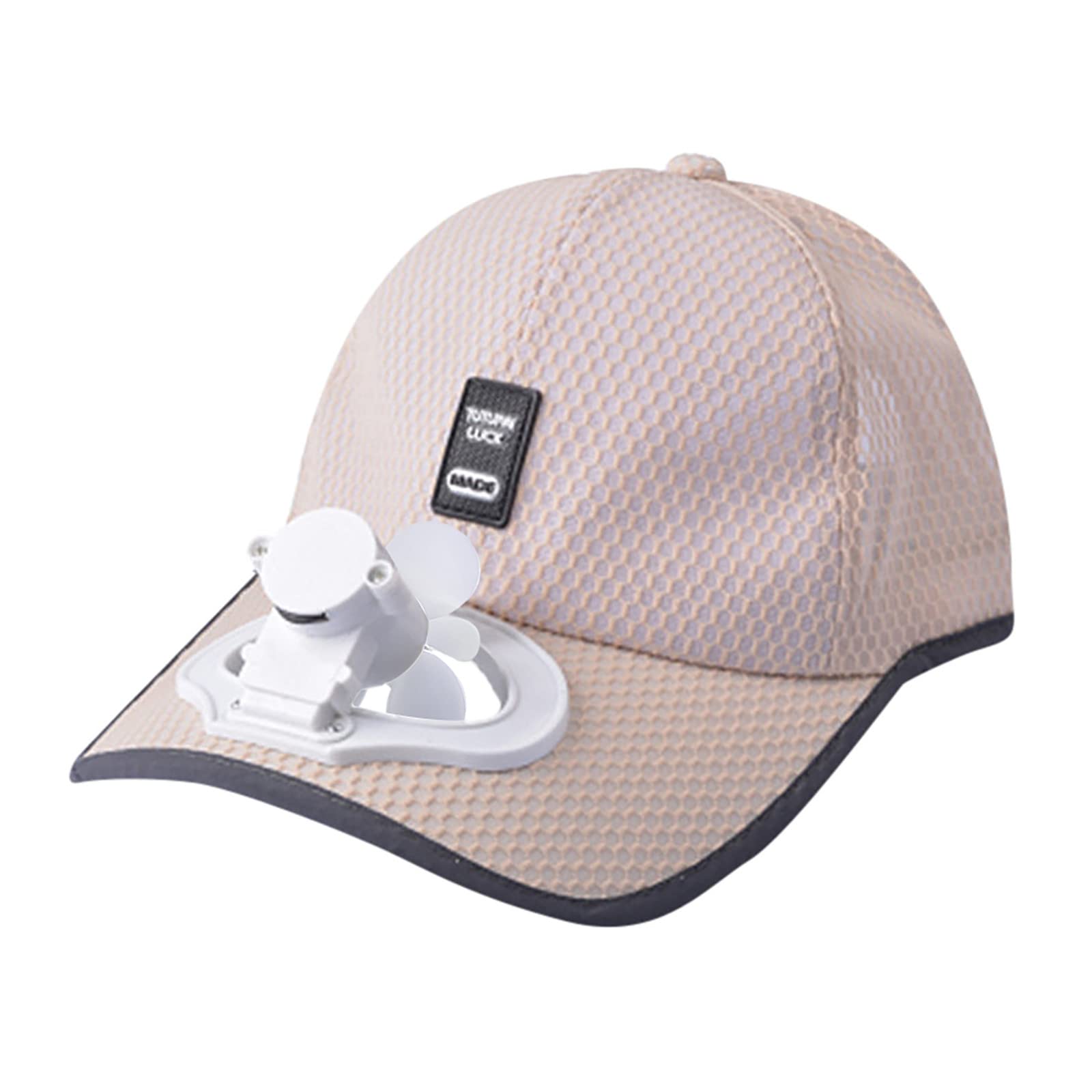 Cooling USB Charging Baseball Cap - Breathable Sun Hat with UPF Sunscreen for Men & Women - Perfect for Outdoor Sports, Hiking & Summer Activities (Sizes M/L)