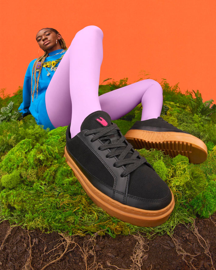 Premium Black Degenerate Sneakers for Men & Women | Stylish & Comfortable Streetwear Shoes for Running, Gym & Casual Wear