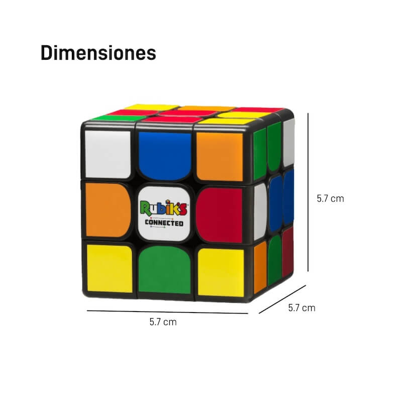 Smart Bluetooth Connected Rubik's Cube - 3x3 Puzzle Game for Kids & Adults - Perfect for Travel, Gifts & Brain Training