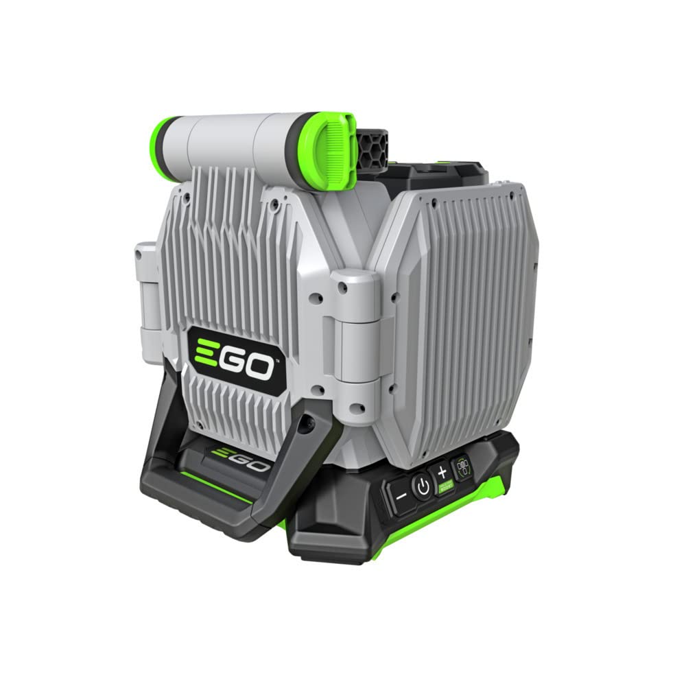 EGO LT1000 56V Cordless LED Work Light - 10,000 Lumens, 5 Brightness Levels, Opaque Diffuser - Battery & Charger Sold Separately (Gray) - Perfect for Construction Sites, Camping, Emergency Lighting, and Outdoor Events