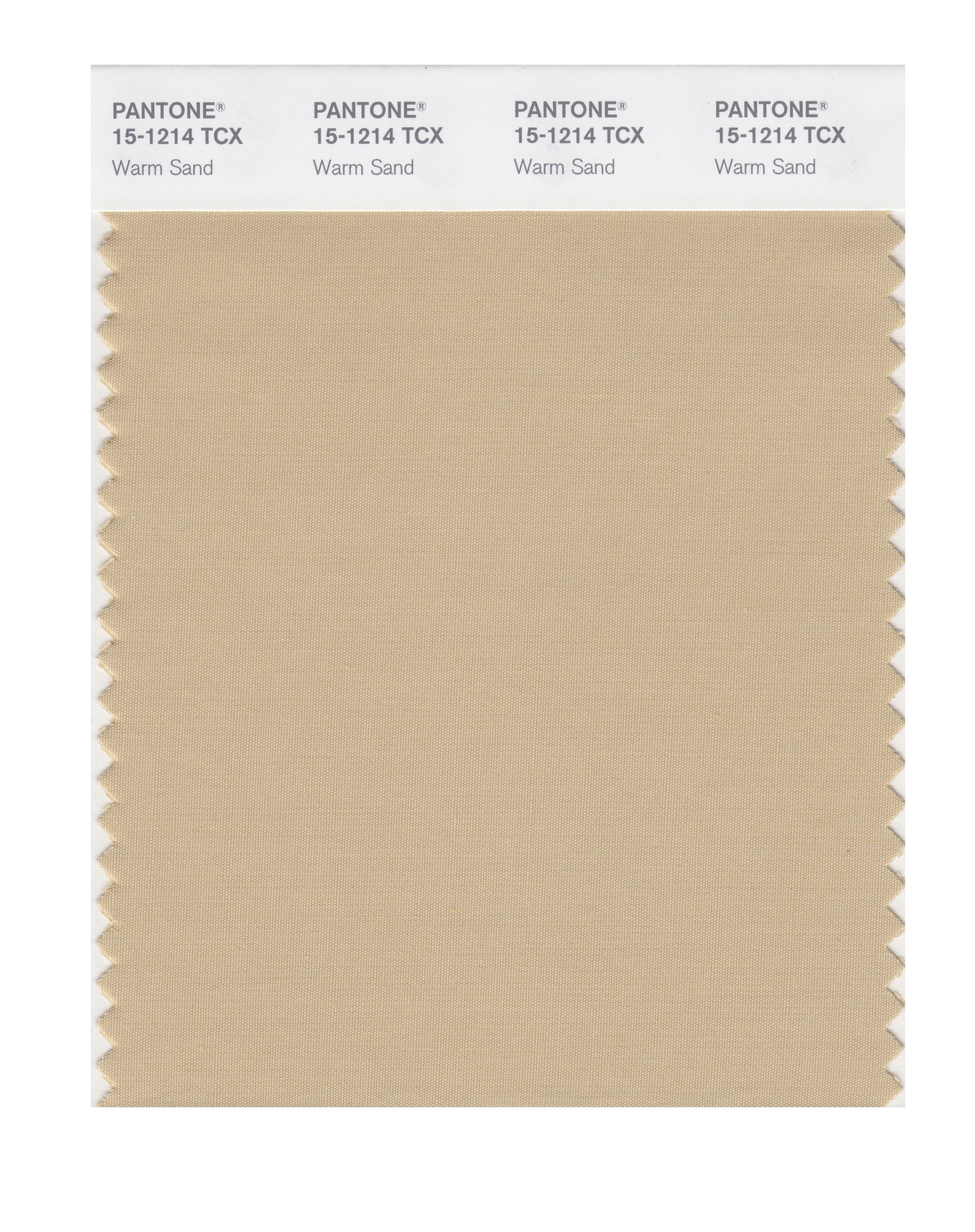 PANTONE Smart 15-1214X Warm Sand Color Swatch Card | Professional Color Matching Tool for Graphic Design, Fashion & Home Decor | Perfect for Designers, Artists and DIY Projects
