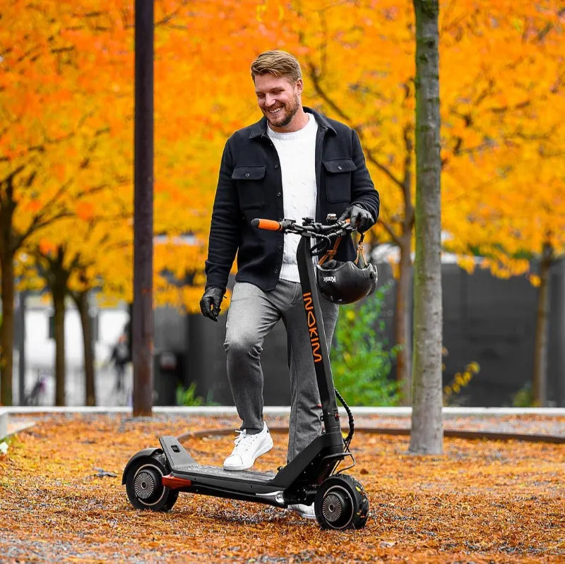 Inokim OXO Electric Scooter - 500W Motor, 40 Mile Range, Foldable & Portable - Perfect for Commuting, City Travel & Urban Adventures