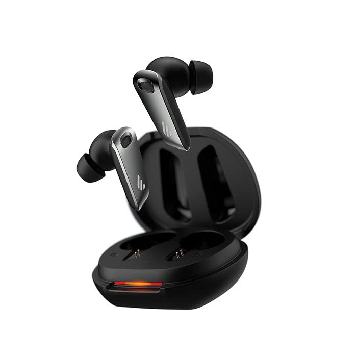 Edifier NeoBuds Pro Hi-Res Wireless Earbuds with Hybrid Active Noise Cancellation & LDAC Technology - Black Bluetooth Headphones for Workout, Commuting, and Travel