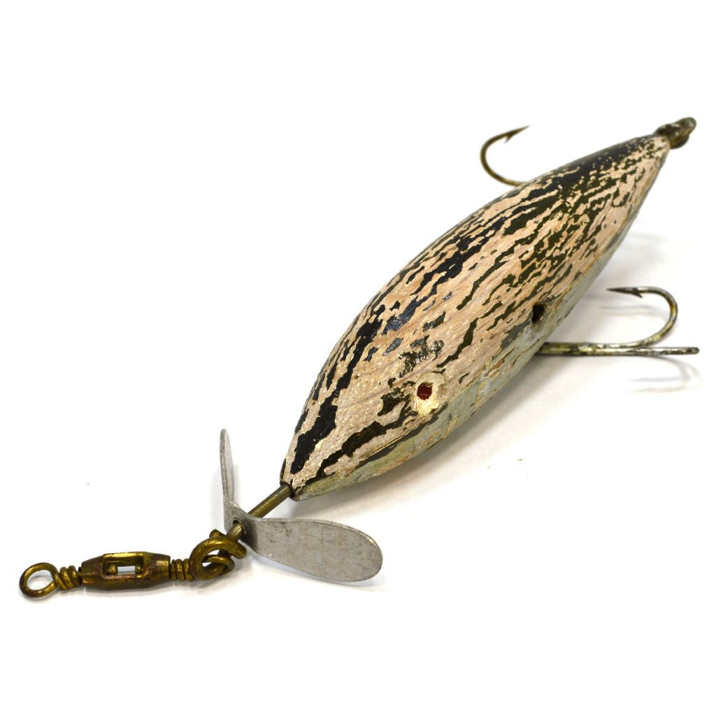 Vintage Wooden Fishing Lure - Handmade 5